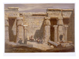 Buy Temple of van Medinet, Thebes, 1874 at AllPosters.com