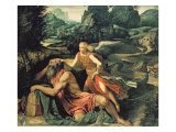 Buy Elijah Visited by an Angel, c.1534 at AllPosters.com