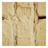 Cuneiform Script on a Palace Wall