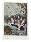 Buy March Through a Swamp in Pursuit of Slaves, from 'Narrative of Five Years' Expedition at AllPosters.com