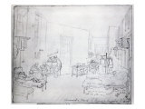 Buy Edward's Ward, St. Thomas's Hospital, London, 1843 at AllPosters.com