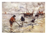 Buy Shrimp-Fishing, 1904 at AllPosters.com