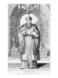 Buy Kong-Fu-Tse, or Confucius, the Most Celebrated Philosopher of China, Engraved by Henry Fletcher at AllPosters.com