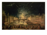 Buy Fireworks over the River Arno at AllPosters.com