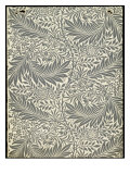 Larkspur, Wallpaper Design, 1872