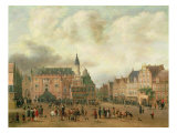 Buy Announcement of the Peace of Breda in the Grote Markt, Haarlem, c.1667 at AllPosters.com