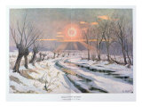 Buy Annular Eclipse of the Sun, Illustration from 'L'Univers Et L'Humanite' by H. Kraemer at AllPosters.com