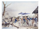 Buy Rose de Freycinet and her Husband Arriving at Diely, Timor at AllPosters.com