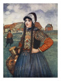 Buy A Girl of Marken, 1904 at AllPosters.com