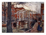 Buy De Oude Rijn, Leiden, 1904 at AllPosters.com