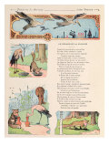 Buy The Stork and the Fox, from the 'Fables' by Jean de la Fontaine at AllPosters.com