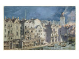 Buy Fire at the Pont aux Meuniers in 1621 at AllPosters.com