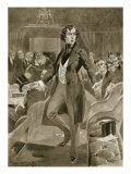 Buy Disraeli's First Speech in the House of Commons, from 'The Illustrated London News', 1901 at AllPosters.com