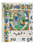 Buy The Miraculous Draught of Fishes, from a Choir Book, Executed Before 1449 at AllPosters.com