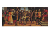 Buy The Flagellation, Detail of the Predella Panel from the Altarpiece of the Trinity with Madonna and at AllPosters.com