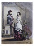 Artist and Model, 1850