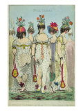 Buy Parisian Ladies in Winter Dresses for 1800, 1799 at AllPosters.com