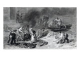 Buy The Laying of the Water-Main in Tottenham Court Road, 1834 at AllPosters.com