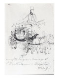 Buy Surgeon's Carriage at St. Bartholomews Hospital, London, 1833 at AllPosters.com