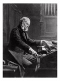 Cesar Franck at the Console of the Organ at St. Clotilde Basilica, Paris, 1885