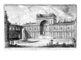 The Belvedere Court in the Vatican Rome