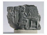 Elamite Woman Spinning, Neo-Elamite Period, c.700-600 BC