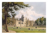 Buy Charter House from the Play Ground, from part of Ackermann's 'History of Colleges' at AllPosters.com
