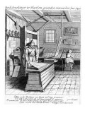 Buy Bindery of Laurens Janszoon Koster, from 'Beschrijvingh Ende Lof Van Haerlem', Published in 1628 at AllPosters.com