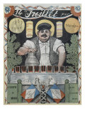 14th July, the Wine Merchant, Cover Illustration from 'L'Assiette Au Beurre', 11th July 1901