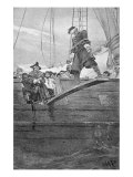 Walking the Plank, engraved by Anderson