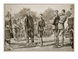 Buy Majuba Day; General Cronje Surrenders to Lord Roberts, Paardeberg; from Sketch by Frederic Villers at AllPosters.com