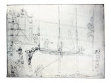 Buy Putting Up Scaffolding Outside Craig's House, Francis Street, London, 1841 at AllPosters.com