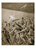 Buy British Infantry Forcing their Way Through German Wire Entanglements, 1914-19 at AllPosters.com