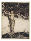 Freia, the fair one, illustration from 'The Rhinegold and the Valkyrie', 1910