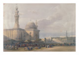 Mosque of the Sultan Hasan from the Great Square of Rumeyleh, Cairo, from 