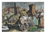 Windmills, from 'Nova Reperta'
