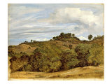 Buy Landscape near Olevano, 1822 at AllPosters.com