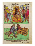 The Execution of Jan Hus at Council of Constance, from 