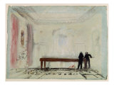 Billiard Players at Petworth House, 1830
