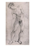 Buy Study of Male Figure for the 'Deposition' Altarpiece in Capella Capponi, Santa Felicita, Florence at AllPosters.com
