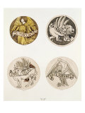 Buy Symbols of the Evangelists, Designs for Stained Glass at AllPosters.com