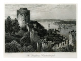 The Bosphorus, Constantinople, engraved by J. Godfrey
