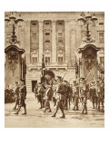 Buy King Edward VIII Carrying Colour at Buckingham Palace, Commissioned in Grenadier Guards at AllPosters.com