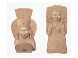Two Terracotta Figures of Women from Palenque, Plate from 