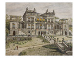 Castle Near Stuttgart, Garden Front, Illustration from 