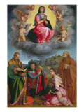 Buy Madonna in Glory with Four Saints at AllPosters.com