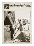 Vivien Bewitches Merlin, Illustration from 'The Story of King Arthur and His Knights', 1903