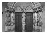 Buy Portal with Trumeau, the Virgin and Child, Philip the Bold, St. John the Baptist, and Margaret III at AllPosters.com