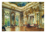Buy Bedroom of Tsar Alexander I in the Alexander Palace, Tsarskoye Selo, 1855 at AllPosters.com