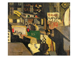 Barcelona street scene, 1917